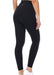 black high waist leggings with 4-way stretch